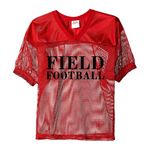 red mesh field football jersey 