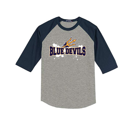 Tallmadge Blue Devils Raglan Tshirt