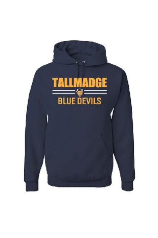 Tallmadge Blue Devils Pullover Hooded Sweatshirt